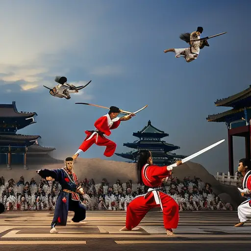 An image capturing the evolution of Taekwondo through time
