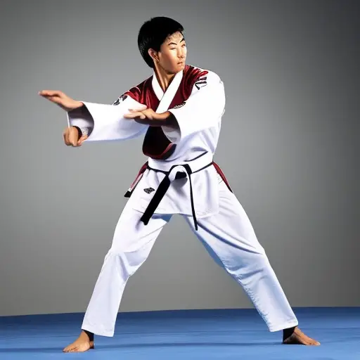 An image showcasing the intrinsic connection between mind, body, and soul in Taekwondo philosophy
